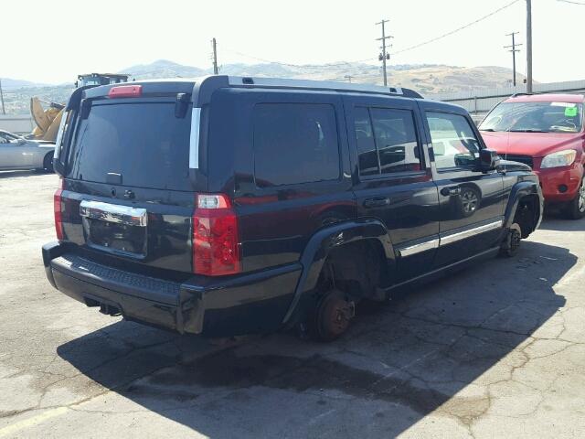 1J8HG58PX9C514813 - 2009 JEEP COMMANDER BLACK photo 4