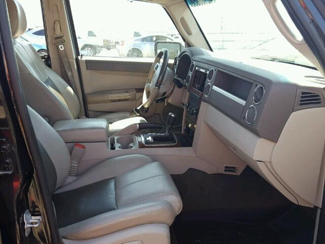 1J8HG58PX9C514813 - 2009 JEEP COMMANDER BLACK photo 5
