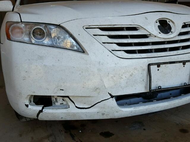 4T1BE46K47U684351 - 2007 TOYOTA CAMRY NEW WHITE photo 9