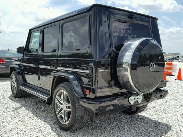 WDCYC7DF7DX208868 - 2013 MERCEDES-BENZ G 63 AMG BLACK photo 3