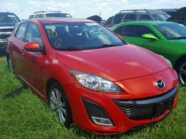 JM1BL1H58A1325674 - 2010 MAZDA 3 RED photo 1