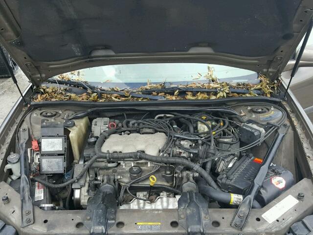 2G1WF55E639140731 - 2003 CHEVROLET IMPALA BROWN photo 7