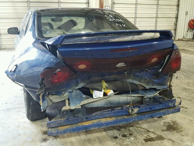 2G1WH52K339281583 - 2003 CHEVROLET IMPALA LS BLUE photo 10