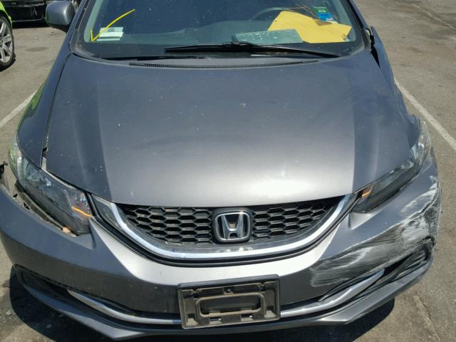 2HGFB2F69DH528196 - 2013 HONDA CIVIC HF CHARCOAL photo 7