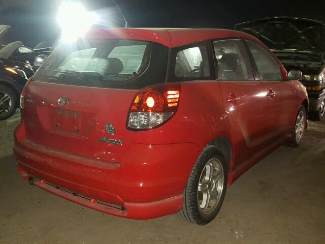 2T1KR32EX3C026852 - 2003 TOYOTA COROLLA MA RED photo 4