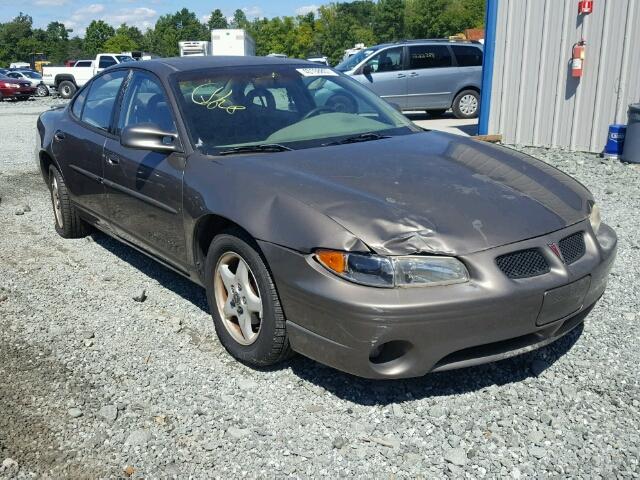 1G2WK52JX2F283387 - 2002 PONTIAC GRAND PRIX TAN photo 1