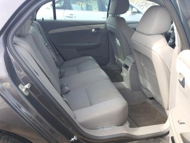 1G1ZB5EB2AF292072 - 2010 CHEVROLET MALIBU LS ნაცრისფერი ფოტო 6