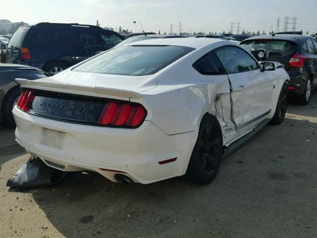 1FA6P8AM1F5372793 - 2015 FORD MUSTANG WHITE photo 4