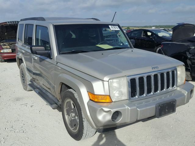 1J8HH48K68C133339 - 2008 JEEP COMMANDER ვერცხლისფერი ფოტო 1