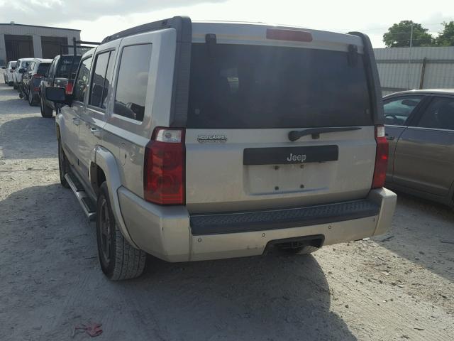 1J8HH48K68C133339 - 2008 JEEP COMMANDER ვერცხლისფერი ფოტო 3