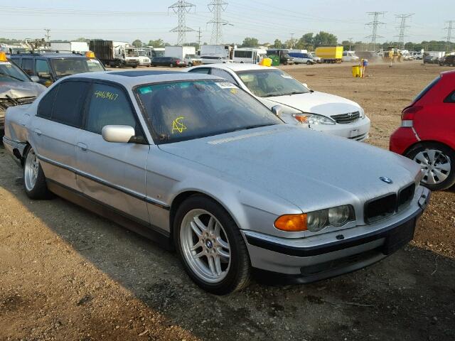 WBAGG8344YDN77087 - 2000 BMW 740 SILVER photo 1