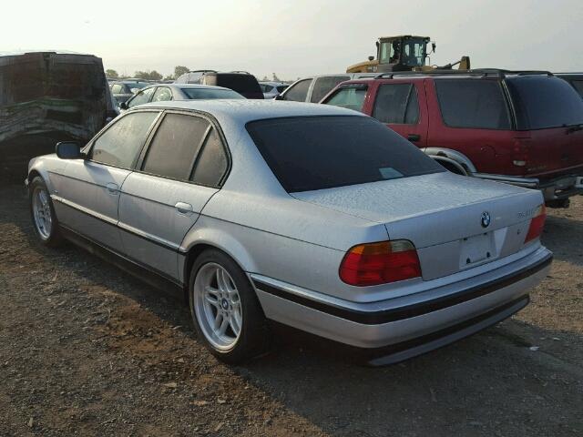 WBAGG8344YDN77087 - 2000 BMW 740 SILVER photo 3