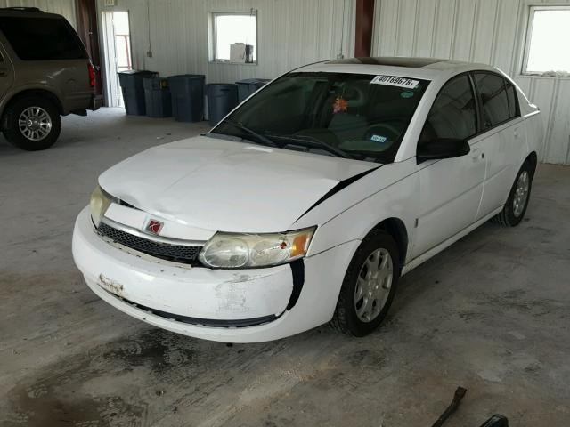 1G8AJ52F64Z216673 - 2004 SATURN ION LEVEL WHITE photo 2