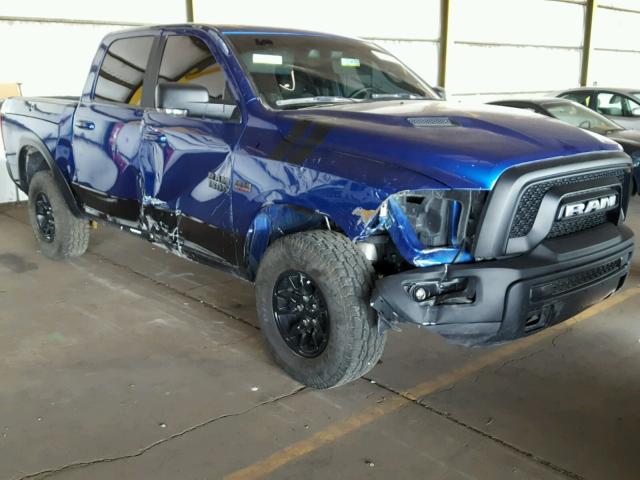 1C6RR6YT2HS805519 - 2017 RAM 1500 REBEL ლურჯი ფოტო 1