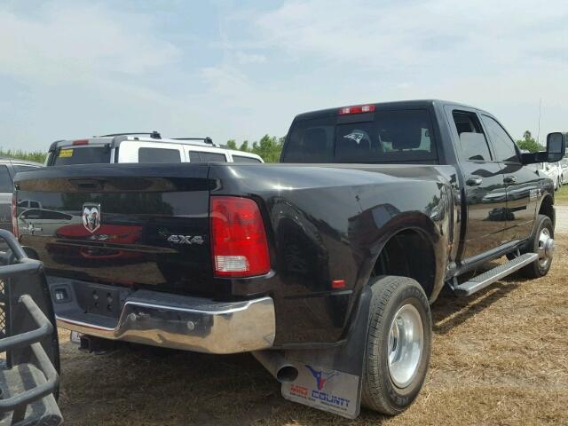 3C63RRHL3GG190184 - 2016 RAM 3500 SLT BLACK photo 4