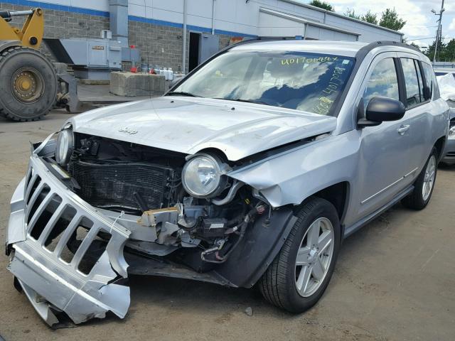 1J4NF4FB7AD537716 - 2010 JEEP COMPASS SP SILVER photo 2