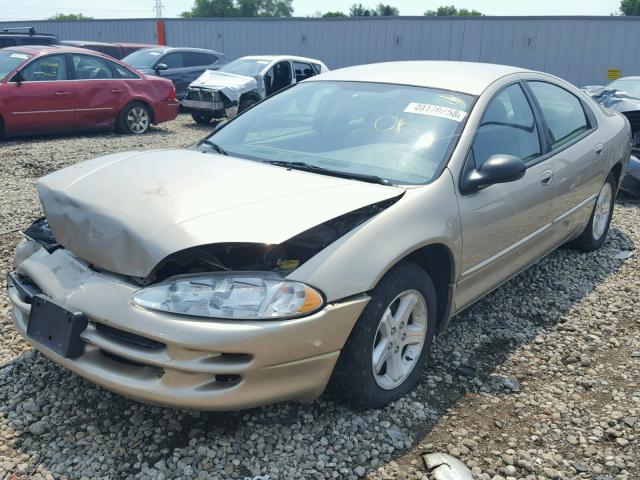 2B3HD46R64H630063 - 2004 DODGE INTREPID S TAN photo 2