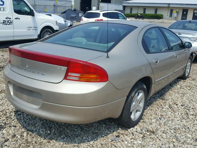 2B3HD46R64H630063 - 2004 DODGE INTREPID S TAN photo 4