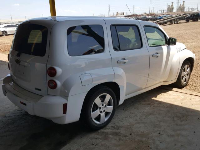 3GNBAAFW1BS588873 - 2011 CHEVROLET HHR LS WHITE photo 4