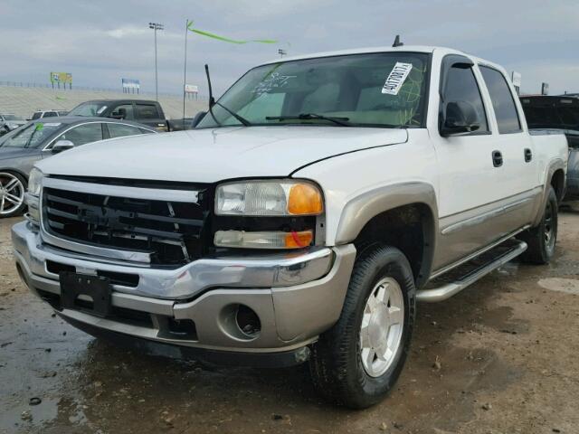 2GTEK13T961145014 - 2006 GMC NEW SIERRA WHITE photo 2