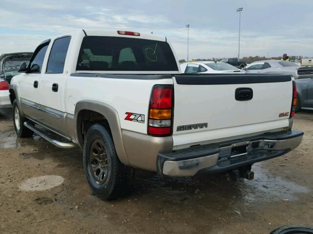 2GTEK13T961145014 - 2006 GMC NEW SIERRA WHITE photo 3