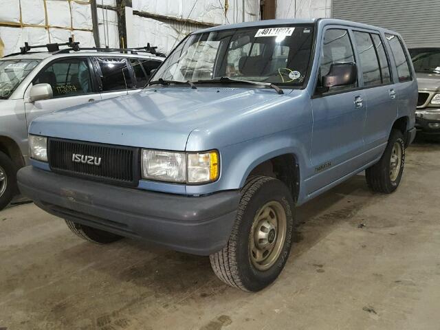 JACDH58V1N7914021 - 1992 ISUZU TROOPER S BLUE photo 2