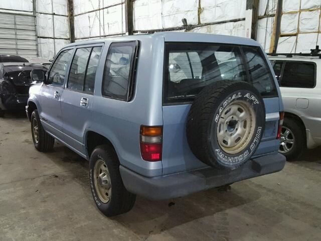 JACDH58V1N7914021 - 1992 ISUZU TROOPER S BLUE photo 3