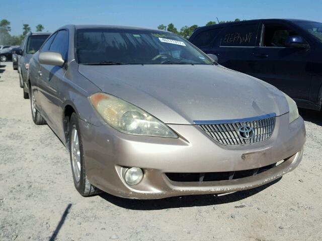 4T1CE38P34U844187 - 2004 TOYOTA CAMRY SOLA BEIGE photo 1