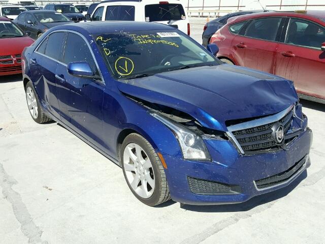 1G6AA5RX0D0128102 - 2013 CADILLAC ATS BLUE photo 1