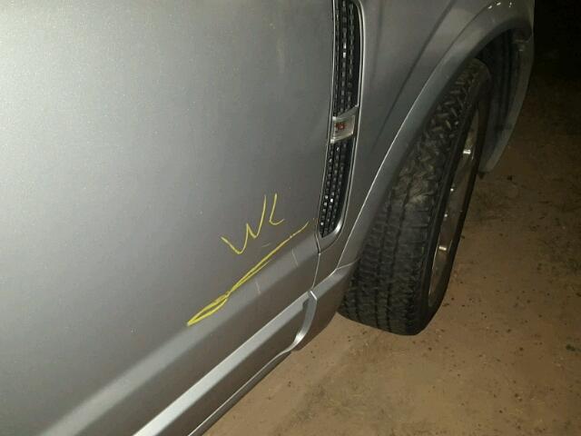 3GNAL3EK5DS599846 - 2013 CHEVROLET CAPTIVA SILVER photo 9