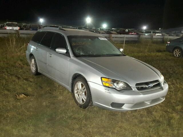 4S3BP616757361346 - 2005 SUBARU LEGACY SILVER photo 1