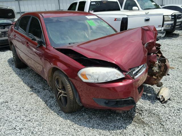 2G1WD58C779262035 - 2007 CHEVROLET IMPALA SUP BURGUNDY photo 1