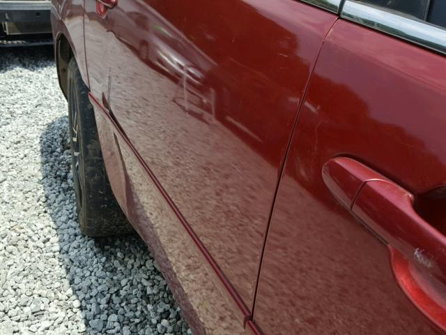 2G1WD58C779262035 - 2007 CHEVROLET IMPALA SUP 勃艮第红 照片 9