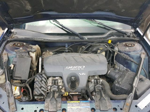2G2WP522151228106 - 2005 PONTIAC GRAND PRIX BLUE photo 7