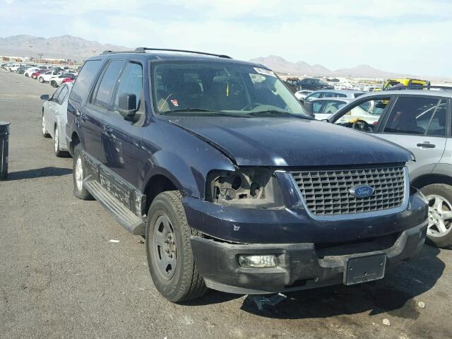 1FMEU15W23LC44681 - 2003 FORD EXPEDITION BLUE photo 1