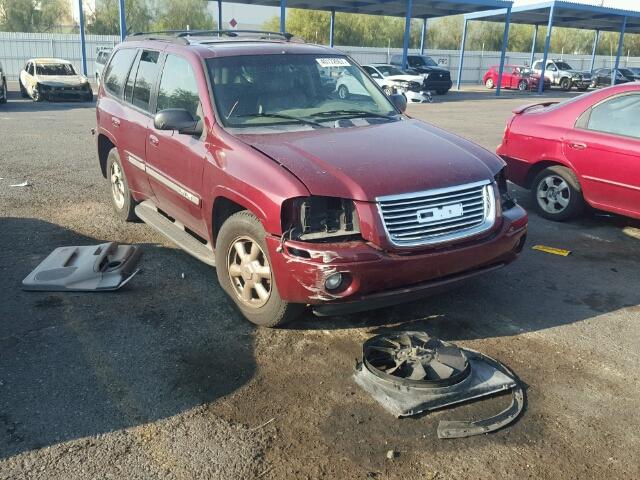 1GKDT13S822463902 - 2002 GMC ENVOY BURGUNDY photo 1