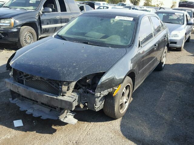 3FAHP07Z99R126542 - 2009 FORD FUSION SE BLACK photo 2