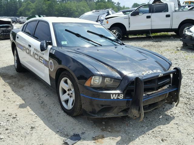 2C3CDXAT2CH209991 - 2012 DODGE CHARGER PO TWO TONE photo 1