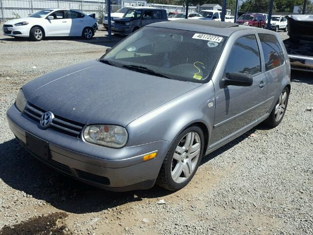 9BWDH61J434030013 - 2003 VOLKSWAGEN GTI VR6 GRAY photo 2