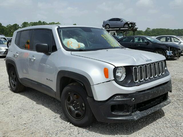 ZACCJAAB3HPE71081 - 2017 JEEP RENEGADE S GRAY photo 1