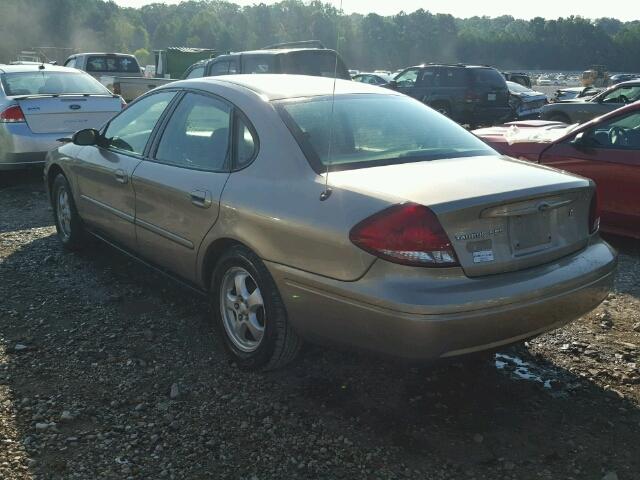 1FAFP55234A212264 - 2004 FORD TAURUS SES BROWN photo 3