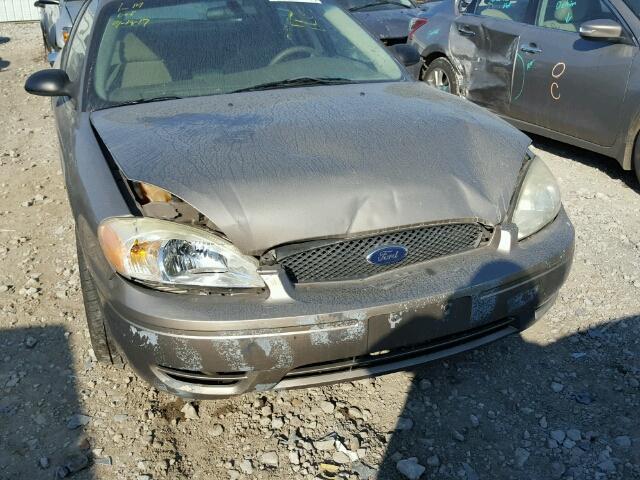 1FAFP55234A212264 - 2004 FORD TAURUS SES BROWN photo 9