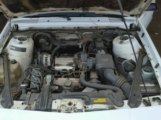 1G3AG54N8P6443071 - 1993 OLDSMOBILE CUTLASS CI WHITE photo 7
