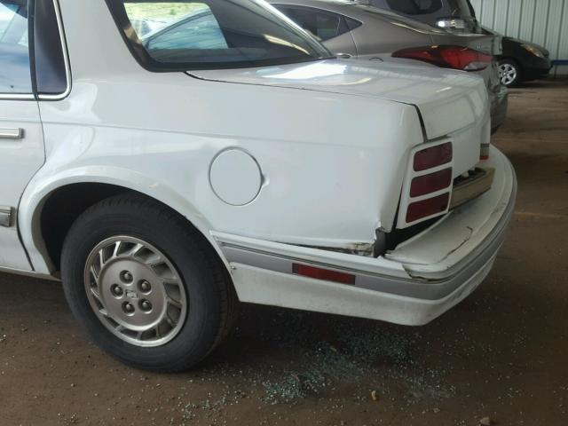 1G3AG54N8P6443071 - 1993 OLDSMOBILE CUTLASS CI WHITE photo 9