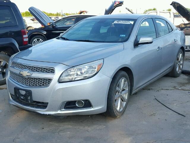 1G11H5SA7DF277644 - 2013 CHEVROLET MALIBU LTZ 银色 照片 2