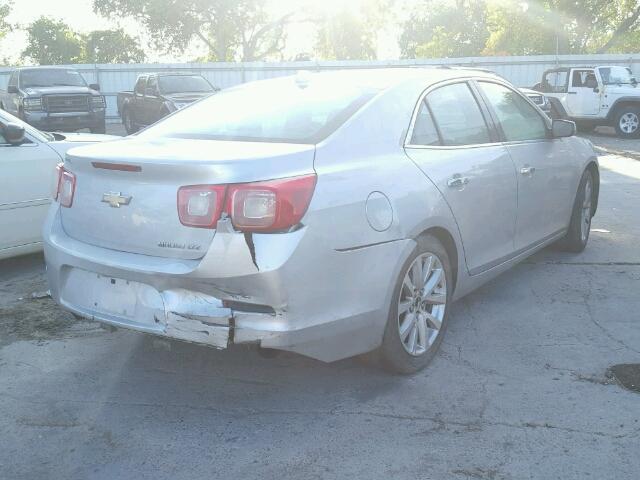 1G11H5SA7DF277644 - 2013 CHEVROLET MALIBU LTZ 银色 照片 4