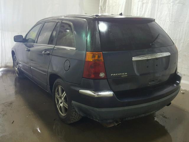 2A8GM68X57R290882 - 2007 CHRYSLER PACIFICA T BLACK photo 3