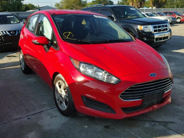 3FADP4EJ2FM105558 - 2015 FORD FIESTA RED photo 1