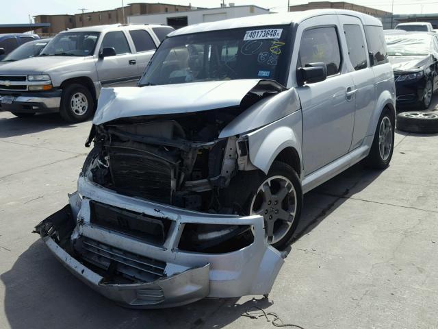 5J6YH18958L016428 - 2008 HONDA ELEMENT SC SILVER photo 2