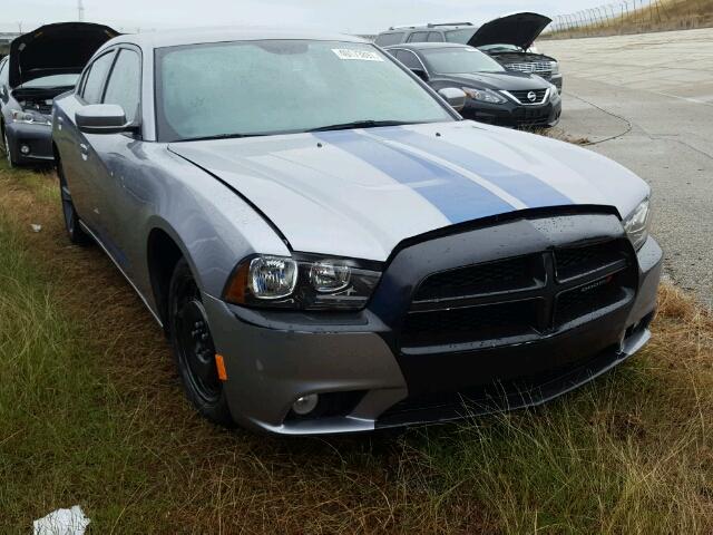 2C3CDXHG4EH185804 - 2014 DODGE CHARGER TWO TONE photo 1